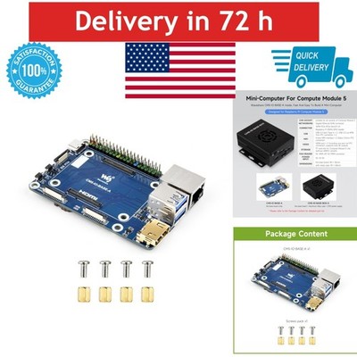 Waveshare CM5 Mini Base Board (A) for Raspberry Pi Compute Module 5