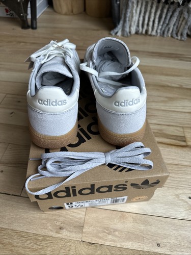 Size 9.5 - adidas Handball Spezial Grey Off White W - Picture 21 of 24