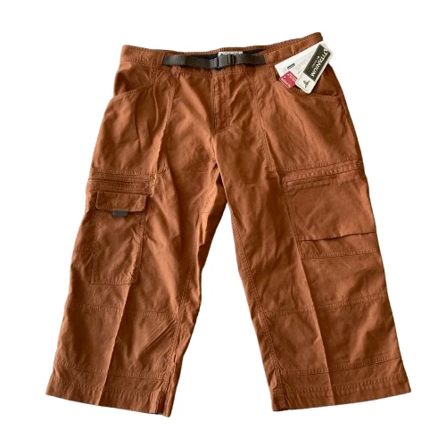 Columbia Titanium Trail & Travel Long Cargo Shorts Mens 38 Cayenne NWT