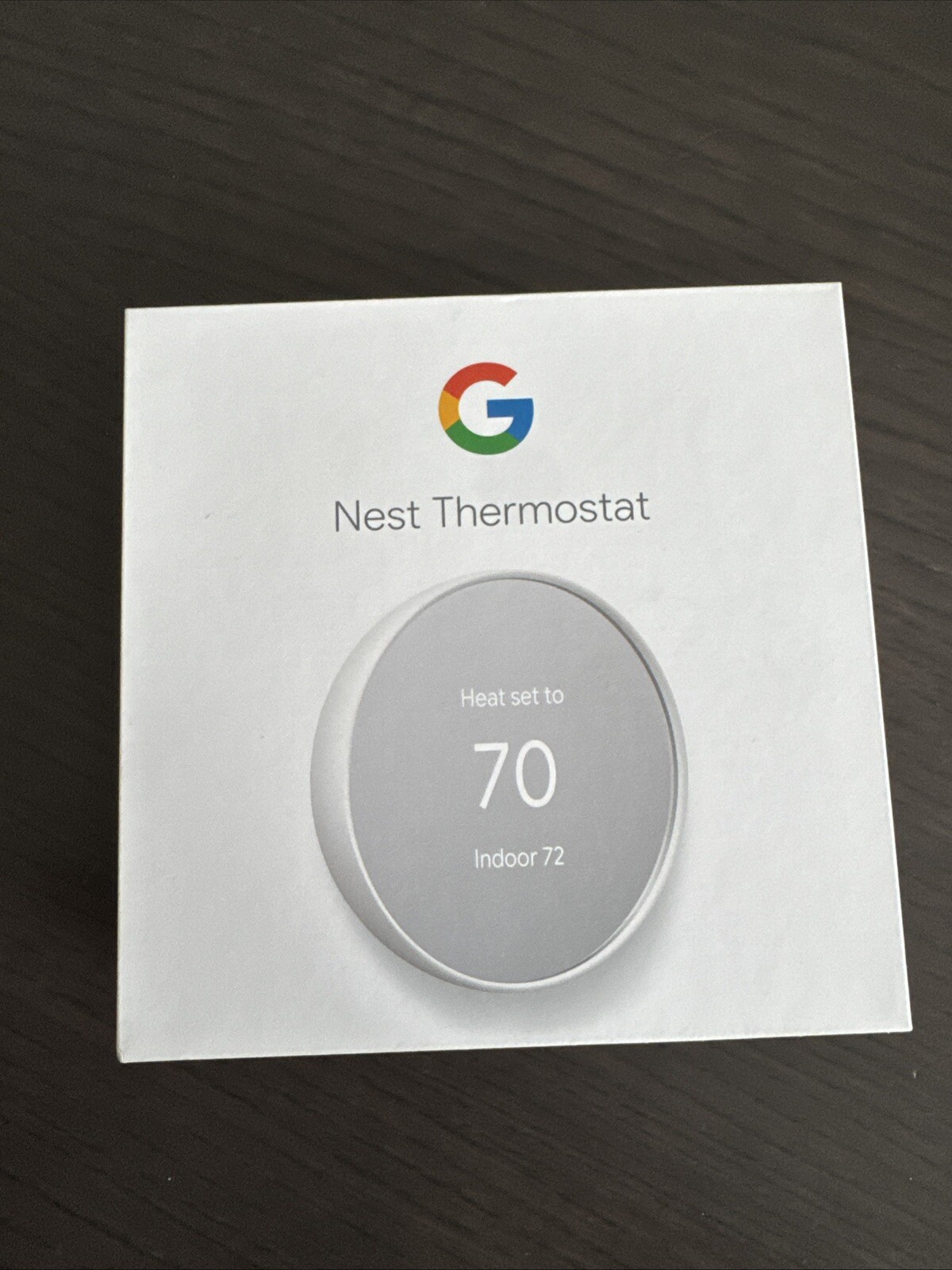 Google Nest Smart Thermostat, Snow - GA01334-US