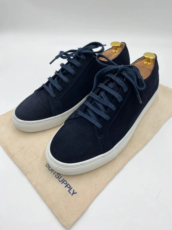 Men Suitsupply Navy navy Sneaker in Suede Size EU42 UK8 US9