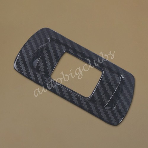 For Honda Civic 2022-2023 Carbon Finer Headlight Switch Cover Trims Accessories - Picture 3 of 5