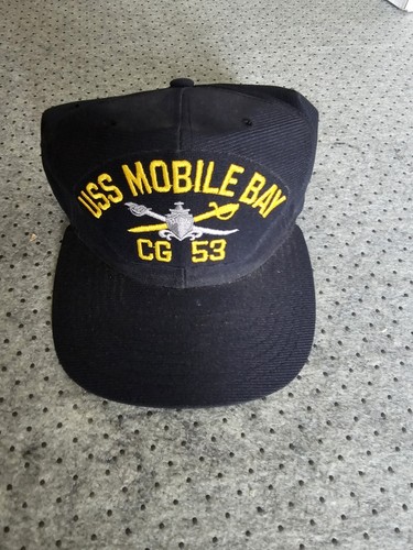 USS MOBILE BAY CG 53 Ball Cap Thank You For Your Service!