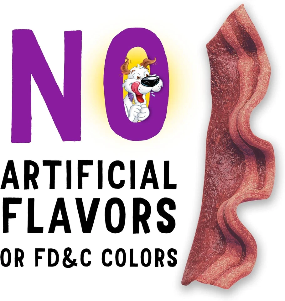 Tiras Purina Beggin' con golosinas de carne real para perros con sabores de tocino y carne de res - (P Foto 3 de 4