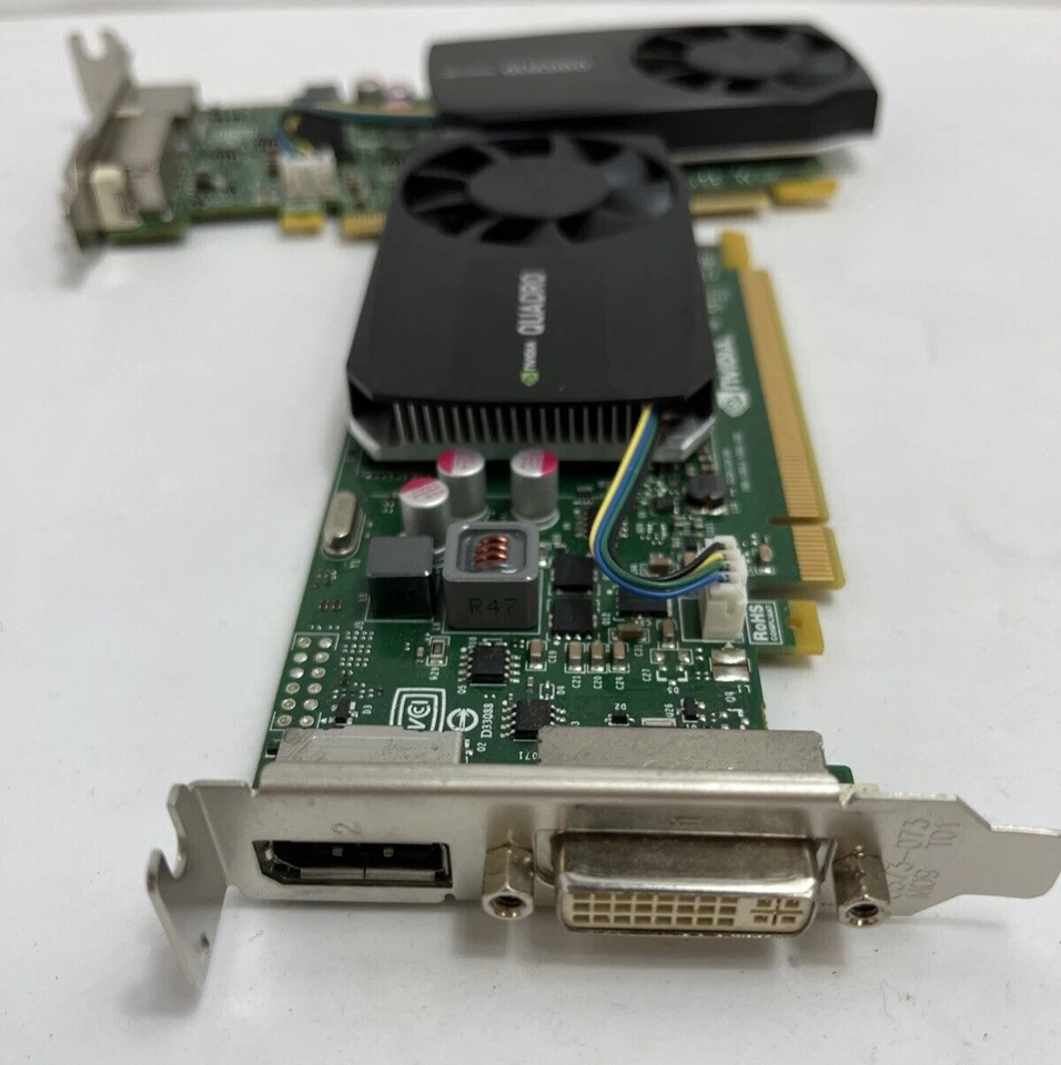 JobLot 5x PNY NVIDIA Quadro K620 2GB GDDR3 - Graphics Card Low Profile Ref:1415 - Image 2 of 4