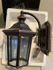 New Kichler Exterior Wall Light Outdoor Copper Finish Olde Hartford 29491 39055