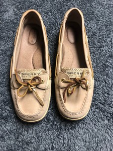 sperry angelfish gold glitter