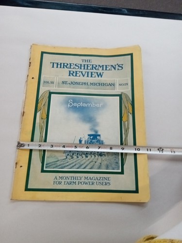 1911 The Threshermen's Review September Edition - Picture 8 of 8