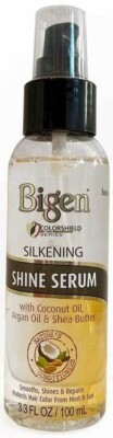Bigen Silkening Shine Serum w/ Coconut oil, Argan Oil & Shea Butter 3.3oz (1 pc)