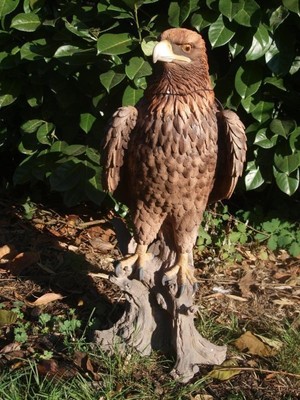 Adler Metalladler 3D Edelrost Gartenfigur Figur Kunstobjekt Skulptur Ferrum