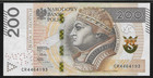 Poland 200 Zlotych 2015 PMG 66 EPQ UNC P#189 Series CR King Sigismund The Old — photo 3