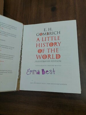A LITTLE HISTORY of the WORLD.E.H.GOMBRICH.Used 9780300176148| eBay