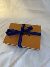 Louis Vuitton Wallet Box (empty) authentic - Includes Sliding Box & Ribbon