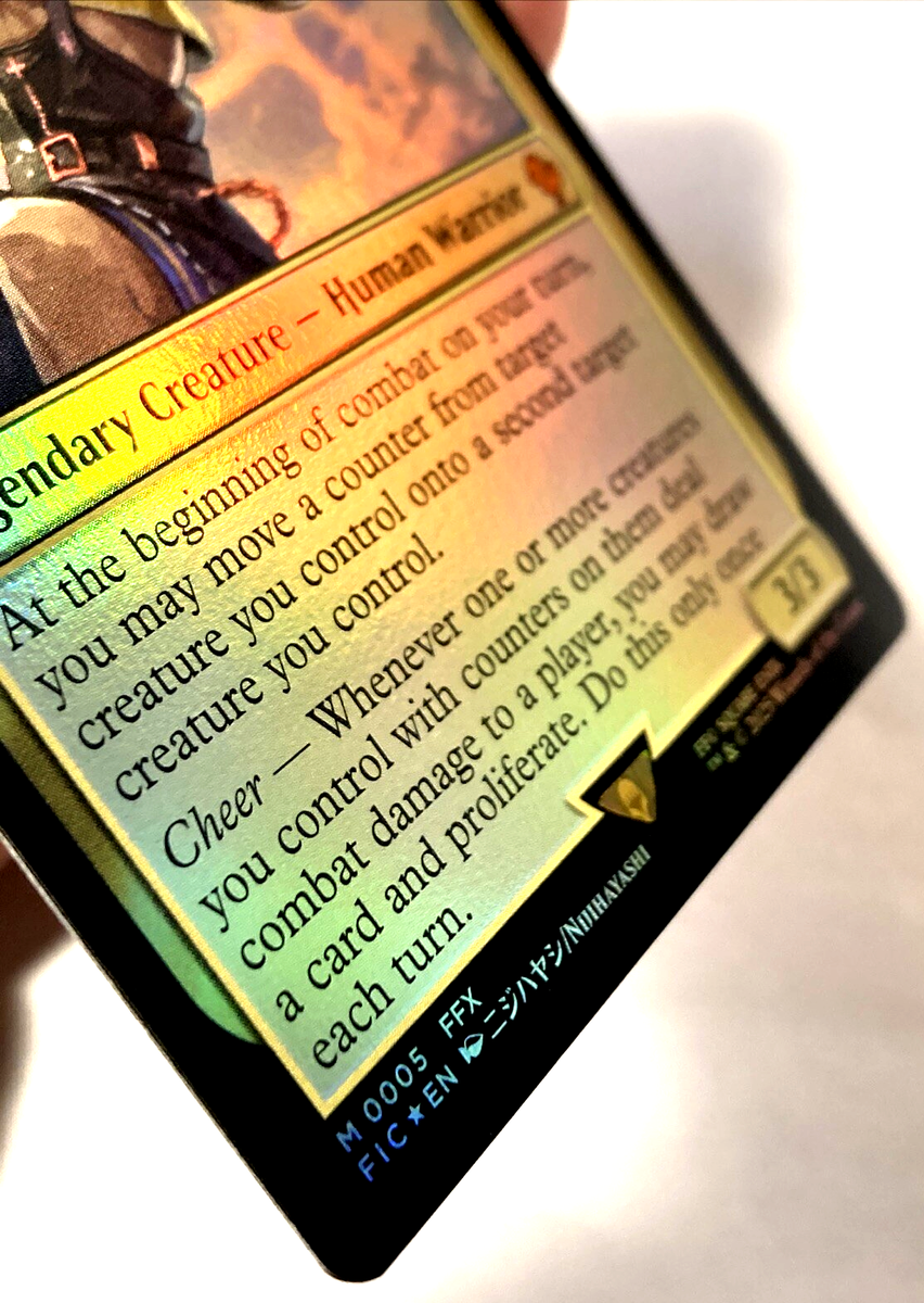 MTG Tidus, Yuna's Guardian (Foil) Commander: Final Fantasy