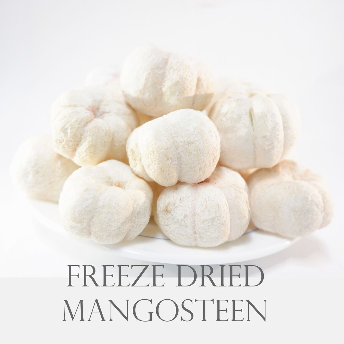 Freeze Dried Mangosteen Thai Fruit Healthy Delicious Weight