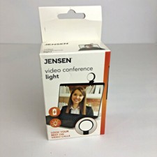 Jensen Video Conference Light; for Laptop, Phone or Tablet; 9 Light Modes
