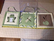 Leap frog Wall Hanging Sweet JoJo Design Set of 3 NEW