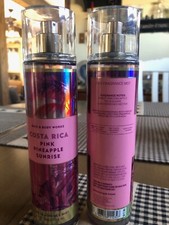 Lot of 2-Bath  Body Works-Pink Pineapple Sunrise Fine Fragrance Mist-Full Size