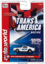 Auto World Slot Car, 1970 Chevrolet Camaro 1, Thunder Jet Ultra-G Trans America