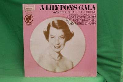 Lily Pons - A Lily Pons Gala - Columbia Odyssey Records  1968