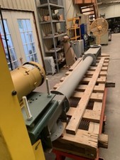 CONVEYOR SCREW FEEDER 6" x 10'-0" LG ASSEMBLED WITH DODGE DRIVE