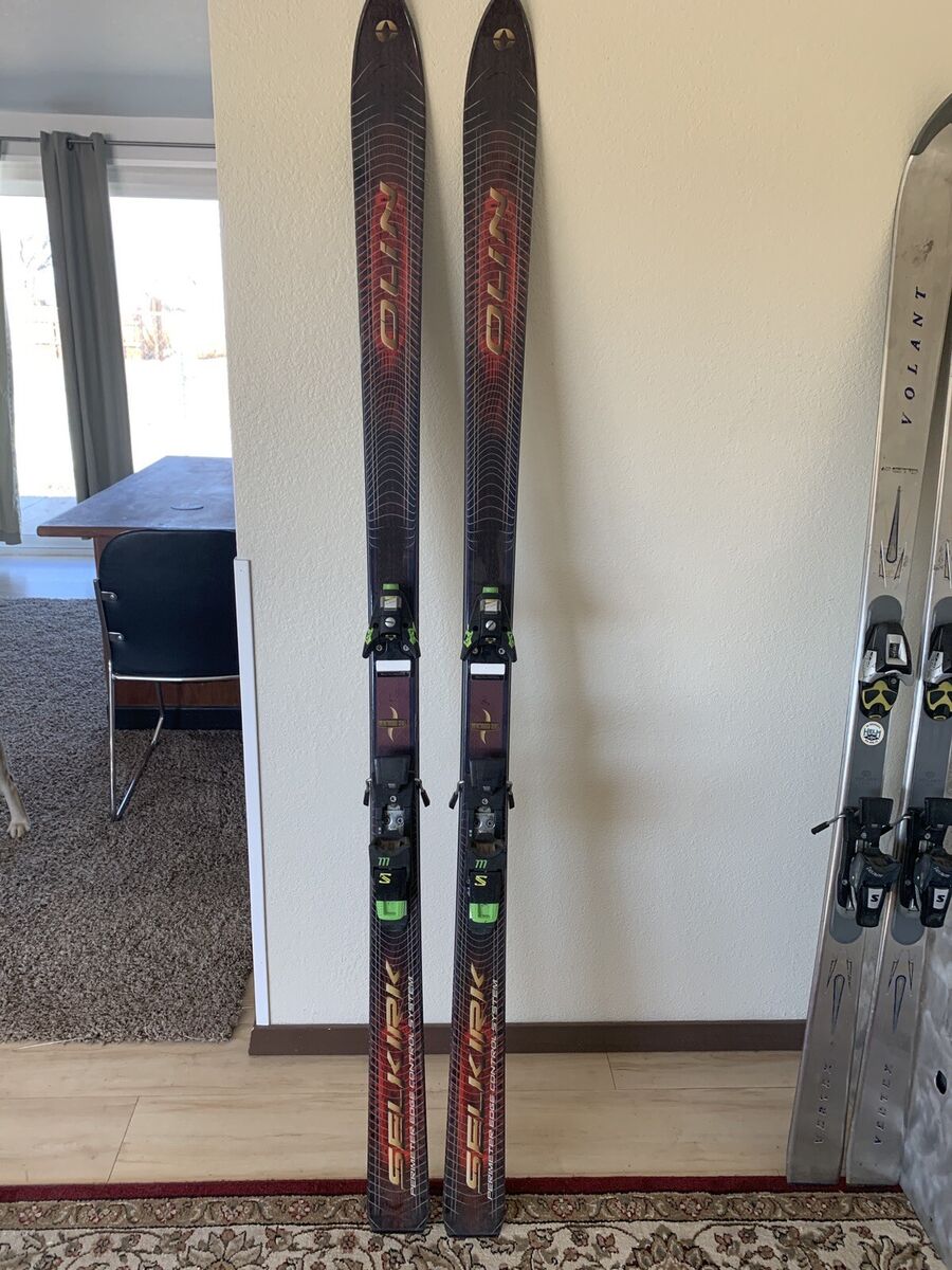Olin Selkirk K With Salomon Bindings 185 Cm Winter Snow Skis Olin Selkirk K With Salomon Bindings 185 Cm Winter Snow Skis