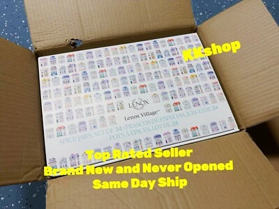 Lenox Spice Village 24 Piece Jar Full Collection Complete Set Ship Worldwide NEW