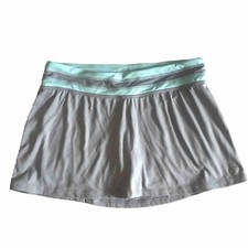 CHAMPION C9 Duo Dry Tennis Pickleball Golf Skort Skirt Gray Blue Womens M Active