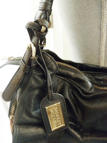 EUC Classic Badgley Mischka Large Black Purse Bag Handtasche - Bild 10 von 10