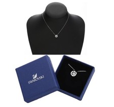 New Gift Box SWAROVSKI 5286137 Pave Sparkling Dance Round Pendant Necklace