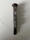 Pewter Train on Railroad Spike with Track and  Semi Precious Stones 6.5" Vintage — photo 3