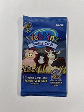 Webkinz Trading Cards Series 2 - New Factory Sealed Pack With 5 Cards 1 Code
