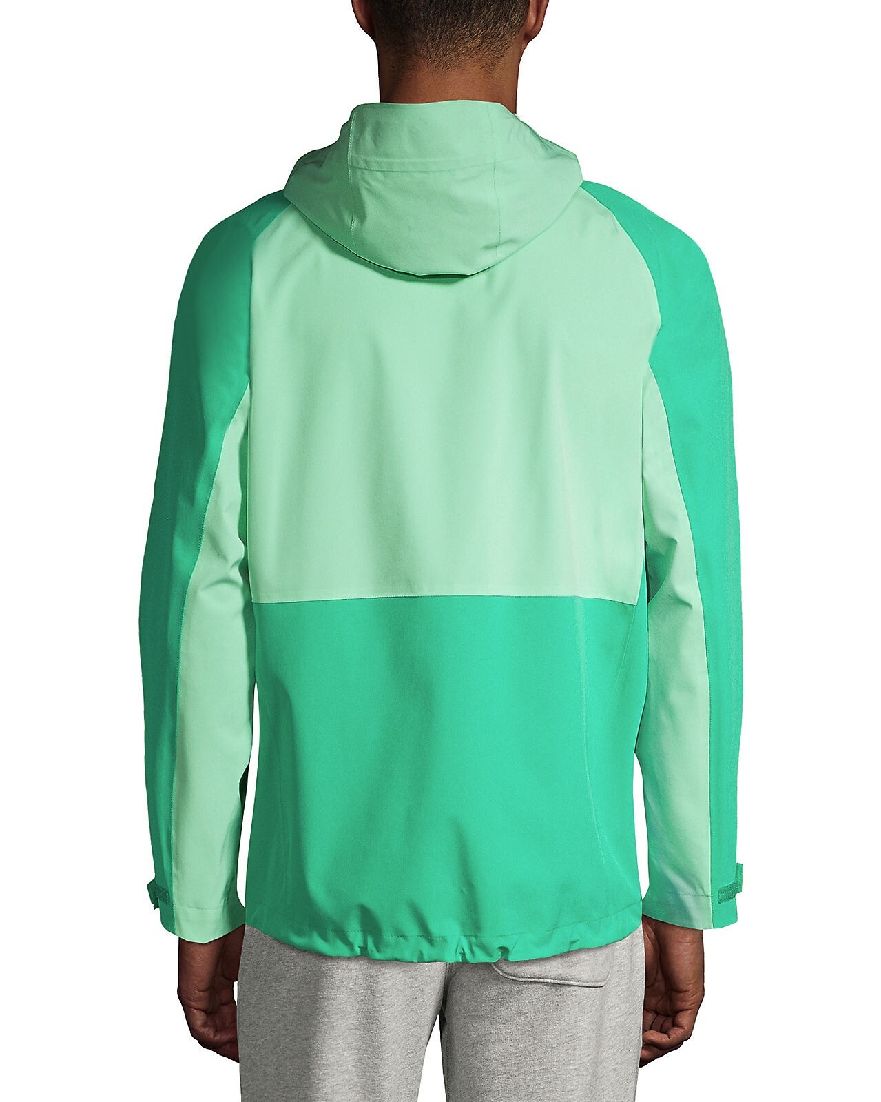 LANDS' END Men's XL Waterproof Hooded Packable Golf/Rain Jacket NWT 100 eBay