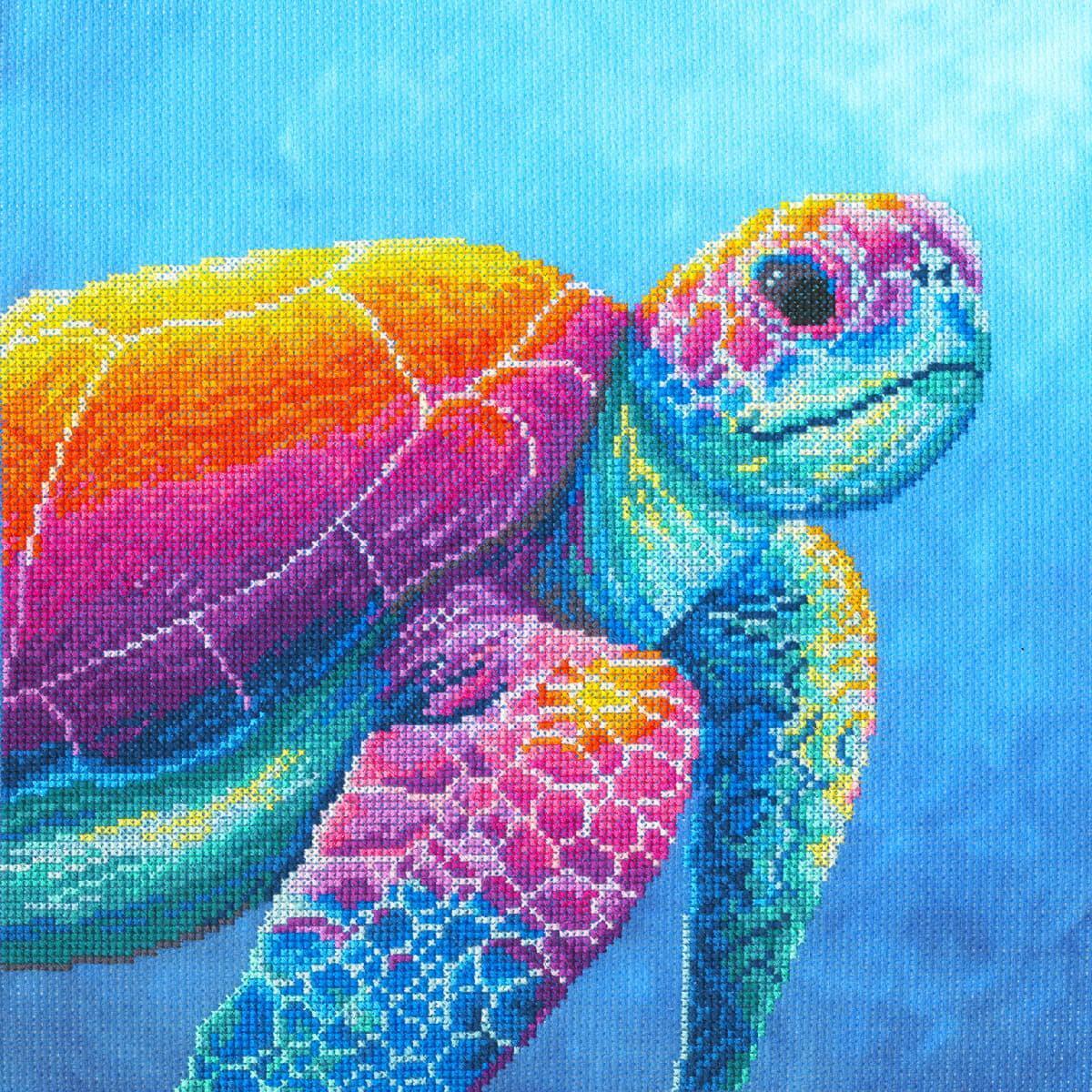 Bothy Threads counted cross stitch kit ""The Menagerie: Imagine"", XRF5, 26x26cm,