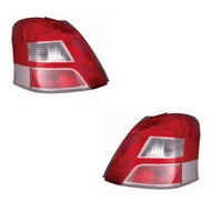LED RüCkleuchten Heckleuchten Set Links Rechts Passend FüR Toyota Yaris Rot
