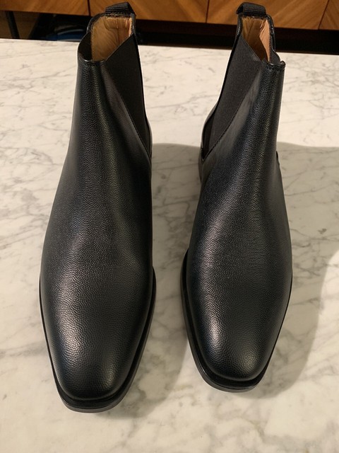 paul smith black chelsea boots