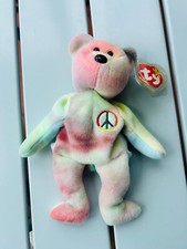 Ty Beanie Baby "Peace" Bear Original with tags 