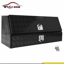 48"X18"X21" Aluminum Truck Tool Box Pick Up Truck Bed Tool Box Truck Storage Box