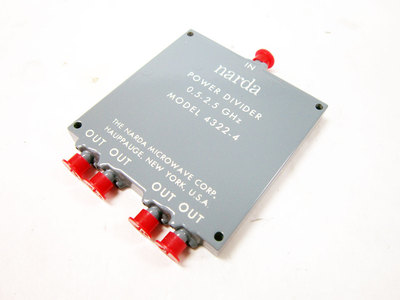 NARDA 4322-4 2.5 GHZ POWER DIVIDER