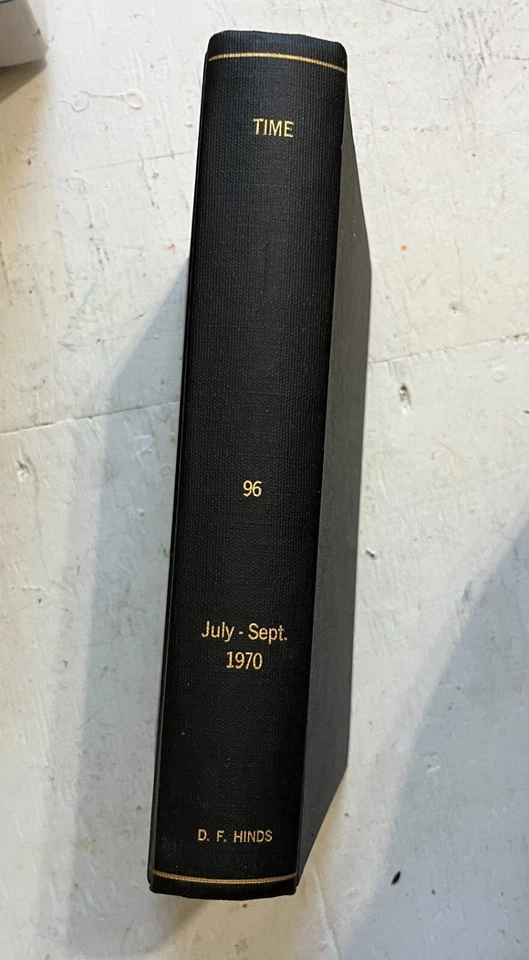 Time Bound Book, 96, July - Sept; 1970 Foto 3 de 4