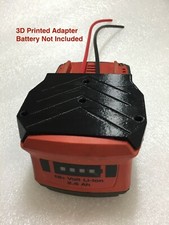 10AWG battery adapter for HILTI B18 22v 22 volt dock power connector robotics