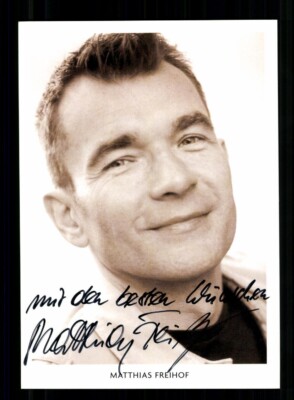 Matthias Freihof Autogrammkarte Original Signiert # BC 219485