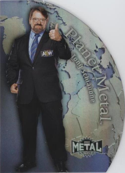 2022 Skybox Metal Universe AEW All Elite Wrestling - Tony Schiavone #PM-23 - 1 of 1