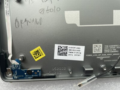 New For Dell Latitude 9510 9520 2-in-1 Palmrest Keyboard Cover W/Touchpad 0M7JP7 New For Dell Latitude 9510 9520 2-in-1 Palmrest Keyboard Cover W/Touchpad 0M7JP7