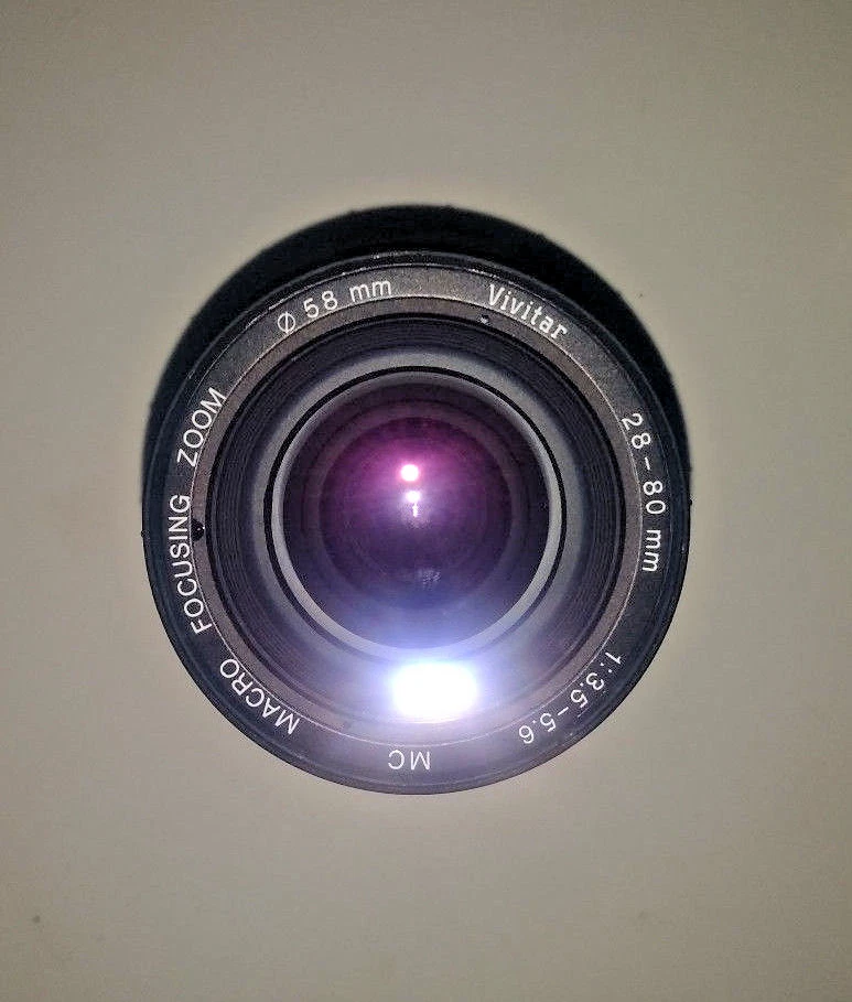 Vivitar 28-80mm/f3.5-5.6 Macro 1.4x Lens for Yashica (Brand New!) - Image 3 of 4