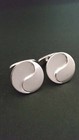 GEORG JENSEN Vintage Sterling Silver 925 S Yin/Yang Cufflinks # 393