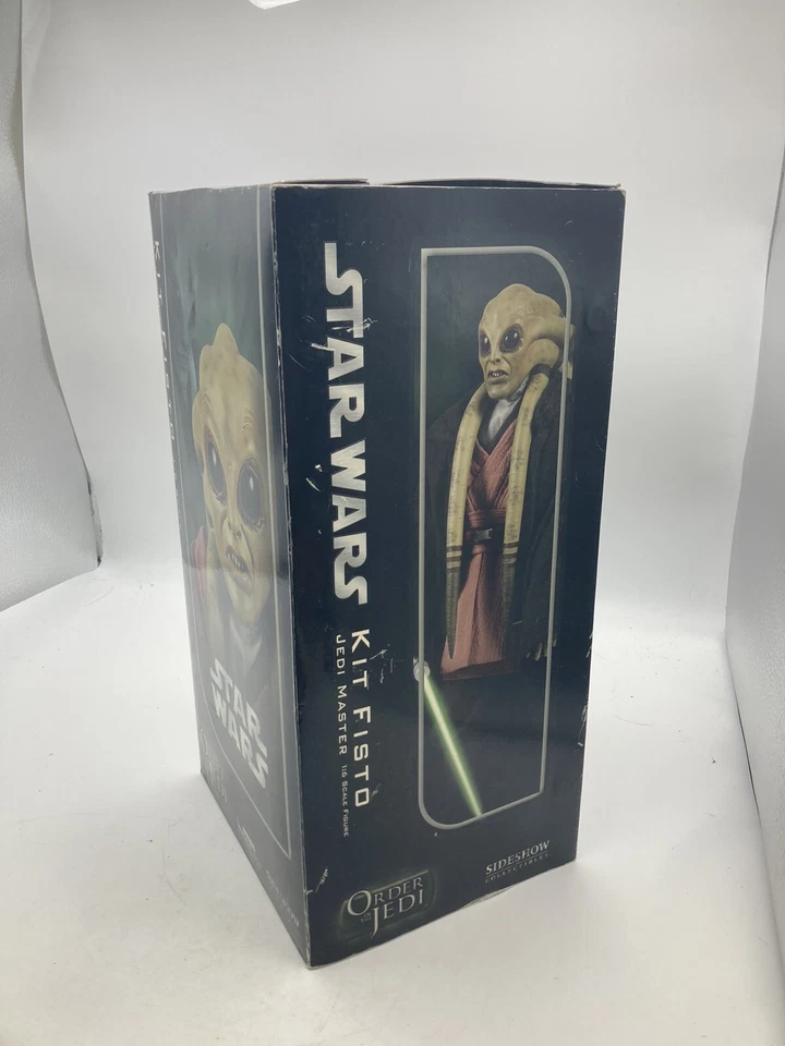 Sideshow STAR WARS KIT FISTO 1/6 SCALE 12" Order of the Jedi Revenge of the Sith - Изображение 2 из 4