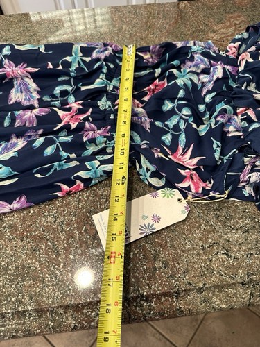 Maxi Vestido Show Me Your Mumu Nuevo con Etiquetas S Multicolor Hombro Descubierto Floral Hacienda - Imagen 4 de 10