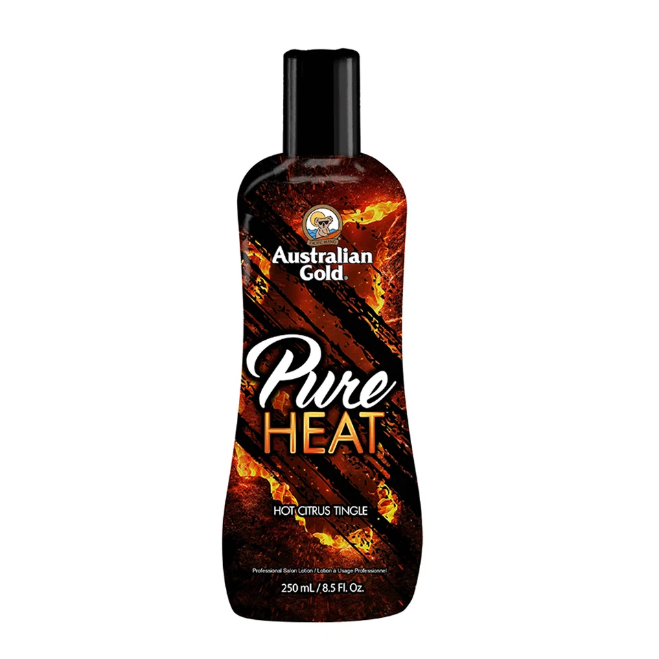 Australian Gold Pure Heat 250 ml crema solarium lozione abbronzante