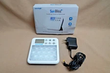 Nature Bright Sun Bliss Portable Light Therapy Wake Up Light w/ Box and Adapter